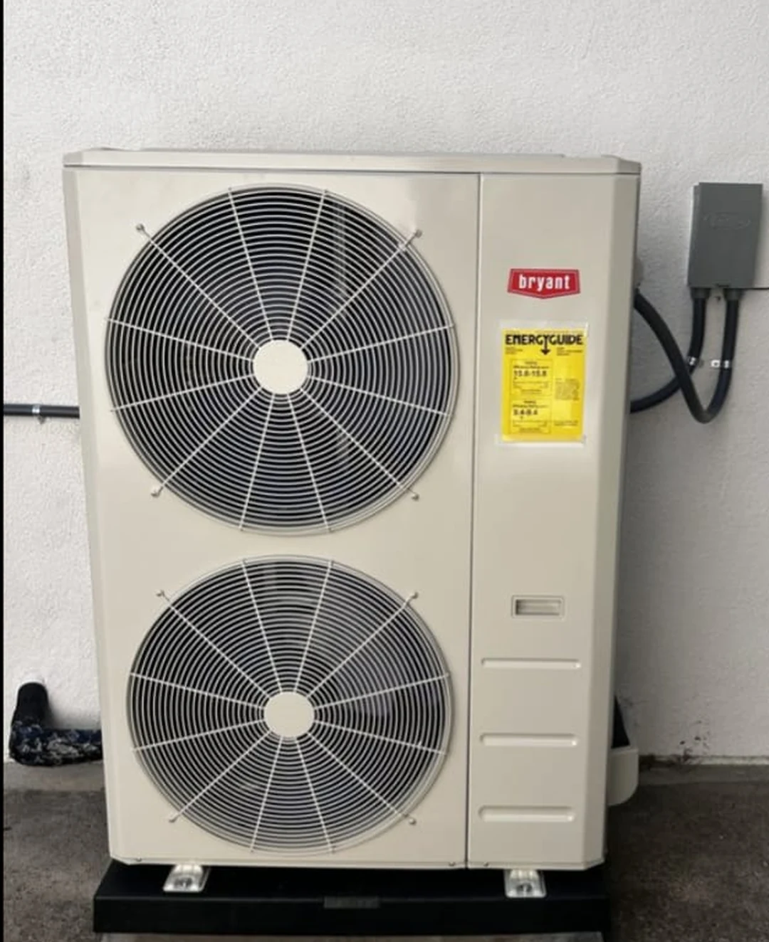 Bryant outdoor condensing unit for AC repair service in Orange County